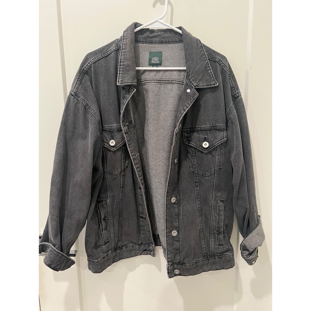 Wild Fable Charcoal Denim Jacket